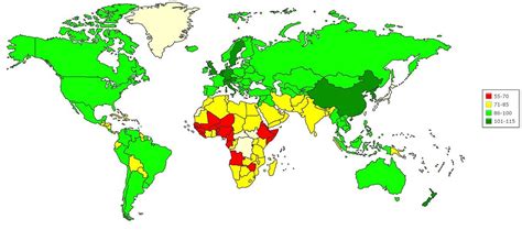 Average IQ by country (2024 update) .